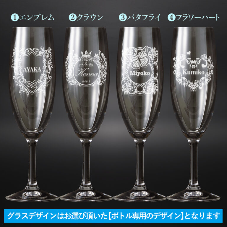 goldsparkling-glassset