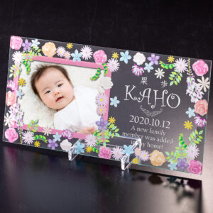 flowerphotoframe-pink-baby-postcard